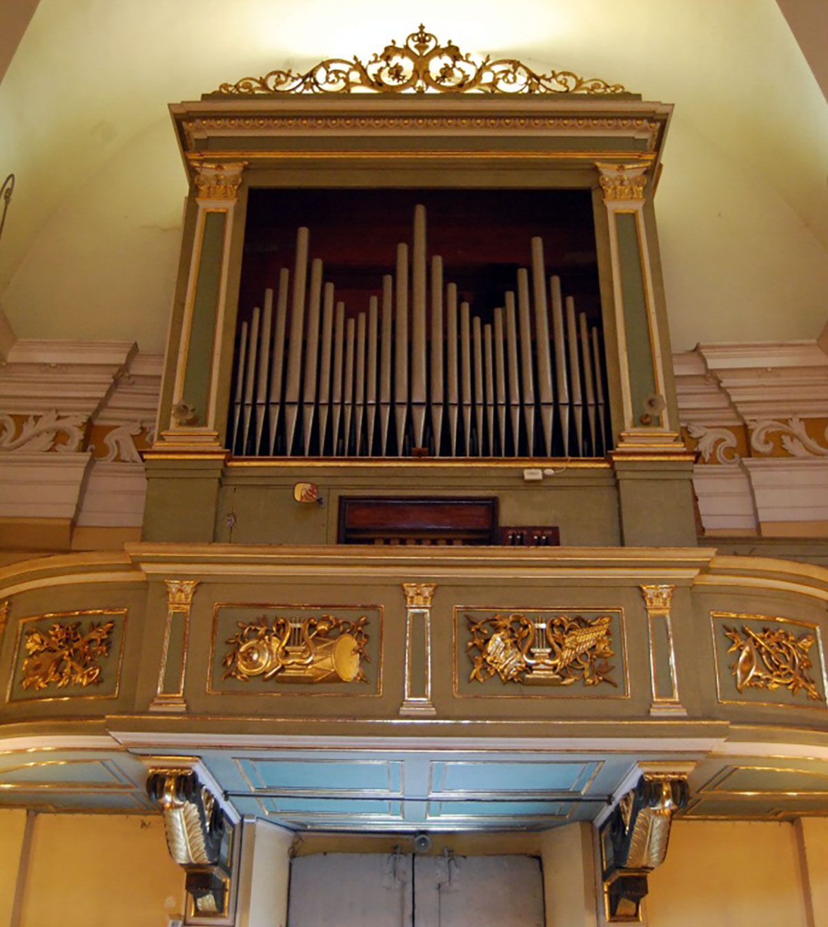 L'organo Lingiardi e la cantoria nell'Oratorio del Gonfalone